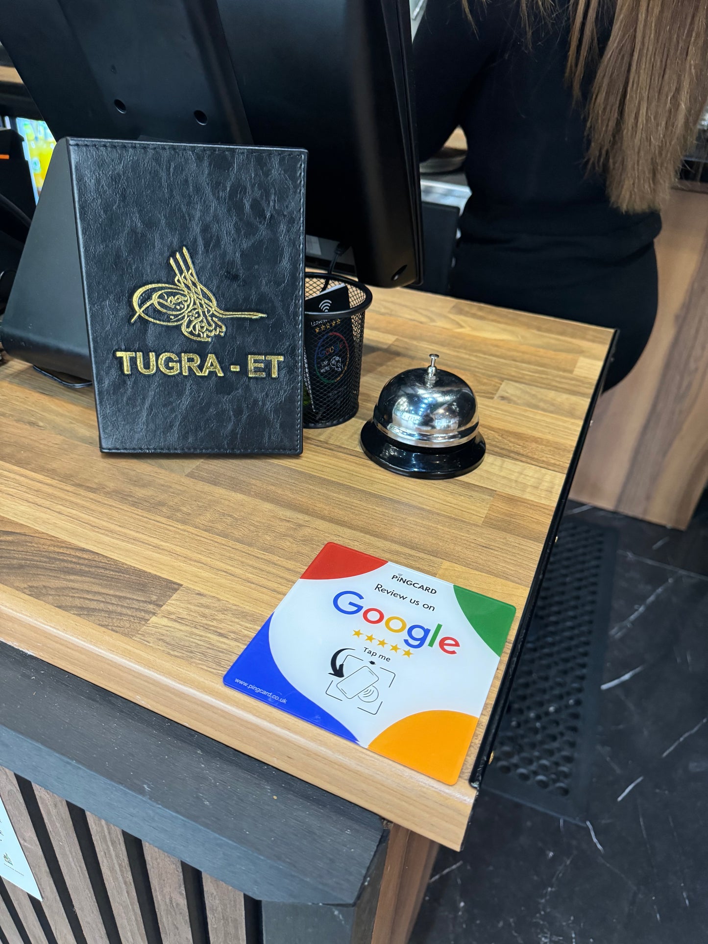 Google Review Display Plate