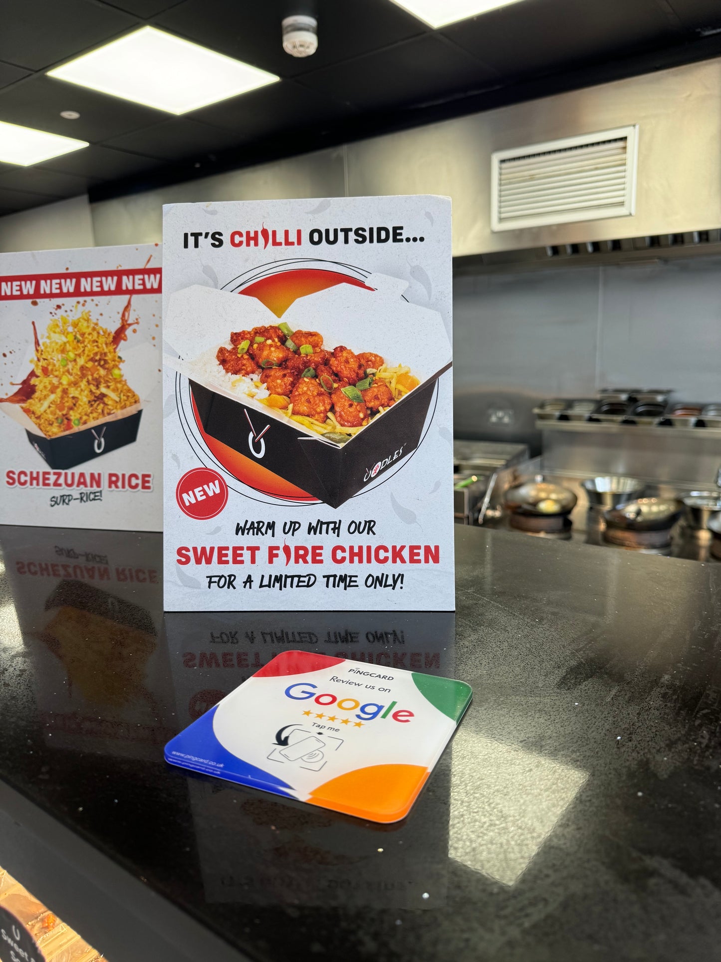 Google Review Display Plate