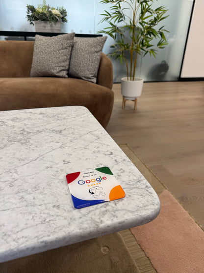 Google Review Display Plate